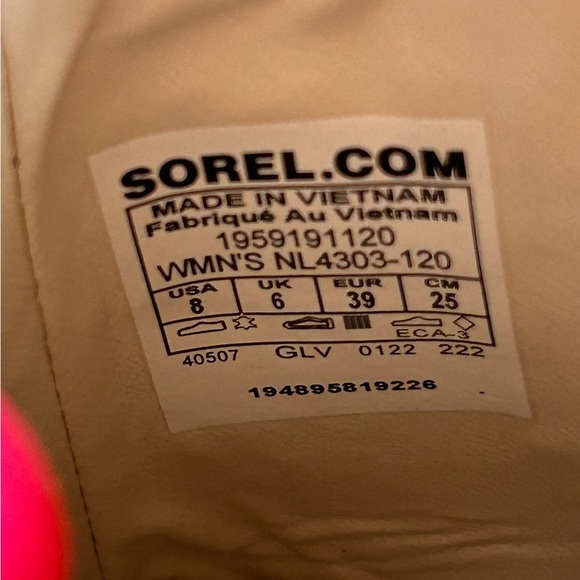 Sorel Brex Boot Chelsea WP Natural Sea Salt
 size 8 - Picture 13 of 14